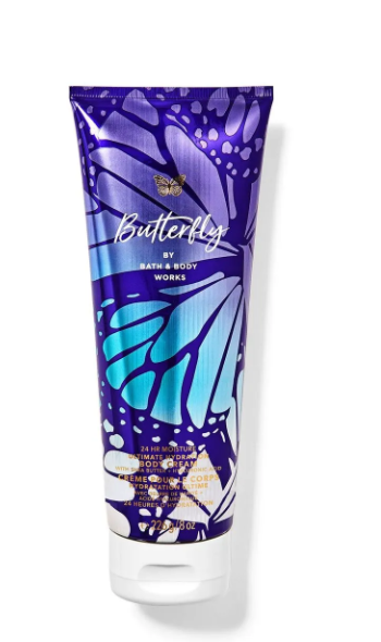 Crema corporal Bath and Body 8 onz butterfly